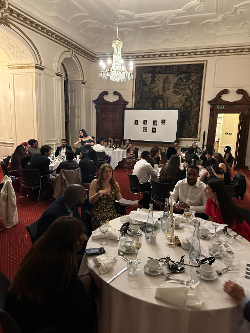 People attending an event