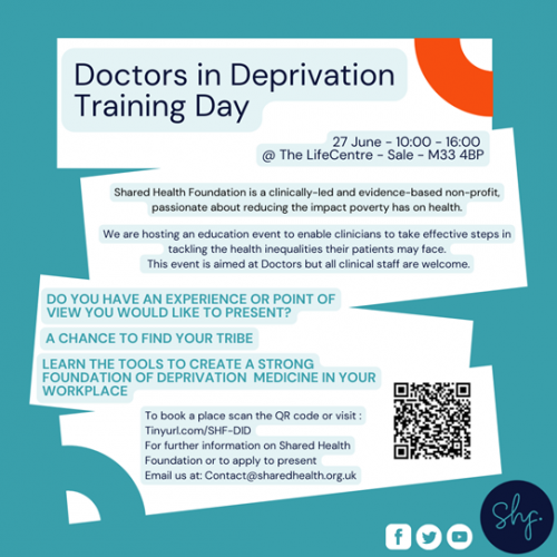 Doctors in Deprivation Training Day - 27/06/2023 - Bolton GP Training Hub